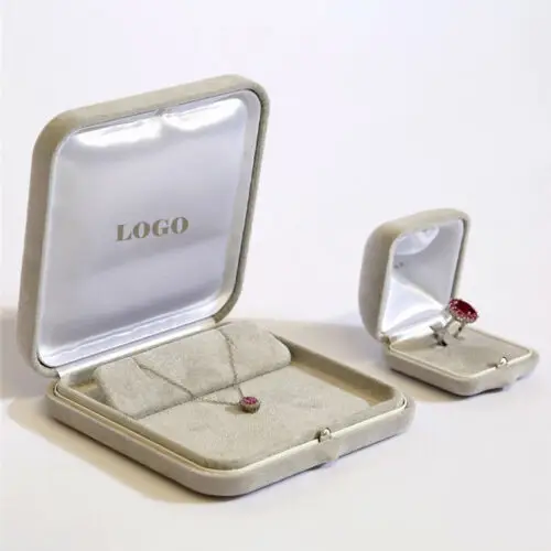 Custom Luxury Engagement Ring Boxes – OEM Rigid Packaging Custom luxury engagement ring boxes with embossed branding and velvet interior insert