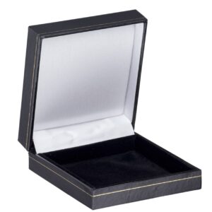 Luxury Flat Pad Jewelry Box with Vintage Finish – Custom OEM Packaging