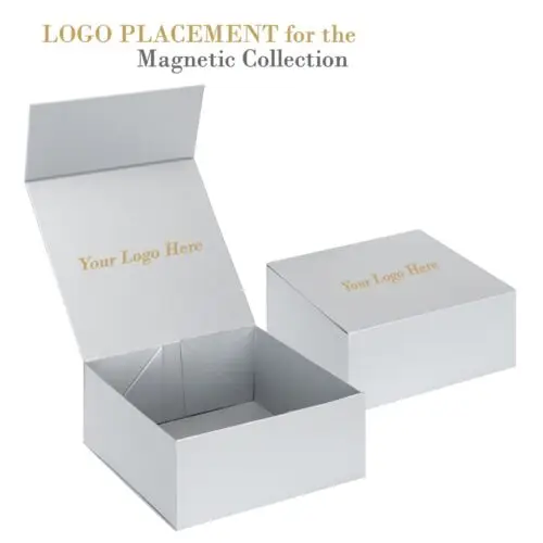 Foldable Magnetic Jewelry Gift Box – Custom 3.5" × 13.5" Premium Packaging Premium foldable magnetic jewelry gift box 3.5x13.5 inches with custom logo branding and velvet interior insert