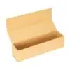 Premium foldable magnetic jewelry gift box 3.5x13.5 inches with custom logo branding and velvet interior insert