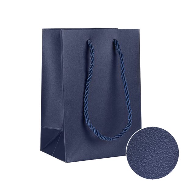 Premium Heavy-Duty Gem-Size Gift Bag – Custom Jewelry Packaging Premium heavy-duty gem-size luxury gift bag with custom color and foil logo printing for jewelry brands