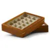 Premium Glass-Top Jewelry Display Box – Custom Wholesale Solutions Premium glass-top jewelry display box with customizable wood base and velvet-lined interior for luxury retail presentation