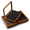 Premium Glass-Top Jewelry Display Box – Custom Wholesale Solutions Premium glass-top jewelry display box with customizable wood base and velvet-lined interior for luxury retail presentation