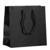 Glossy euro tote bag in jewel size, custom branded, perfect for jewelry packaging and premium unboxing experiences