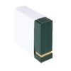 Gold-Accented Rigid Cardboard Ring Box – Custom Jewelry Packaging Gold-accented rigid cardboard ring box with custom branding, premium velvet interior, luxury jewelry packaging
