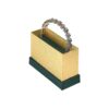 Gold-Accented Rigid Cardboard Ring Box – Custom Jewelry Packaging Gold-accented rigid cardboard ring box with custom branding, premium velvet interior, luxury jewelry packaging