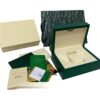 Custom Green Leather Watch Gift Box with Full Branding & Customization Options Custom green leather watch gift box with embossed logo and removable foam insert for jewelry packaging