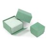 Custom Green Microfiber Jewelry Boxes – Wholesale Private Label Packaging Premium custom green microfiber jewelry boxes with custom logo and protective foam inserts for wholesale branding