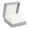 Custom Weave-Texture Rigid Jewelry Box – Contemporary Collection Custom weave-texture rigid jewelry box with contemporary finish and customizable logo branding with interior foam insert