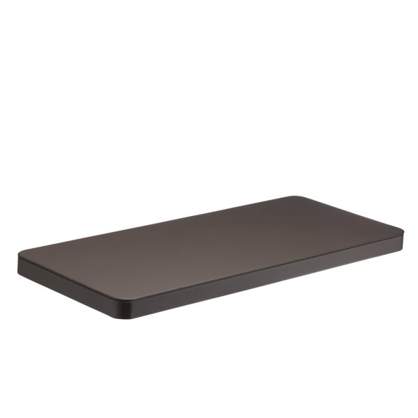 Premium leatherette jewelry display tray with customizable branding and medium-long format for luxury retail