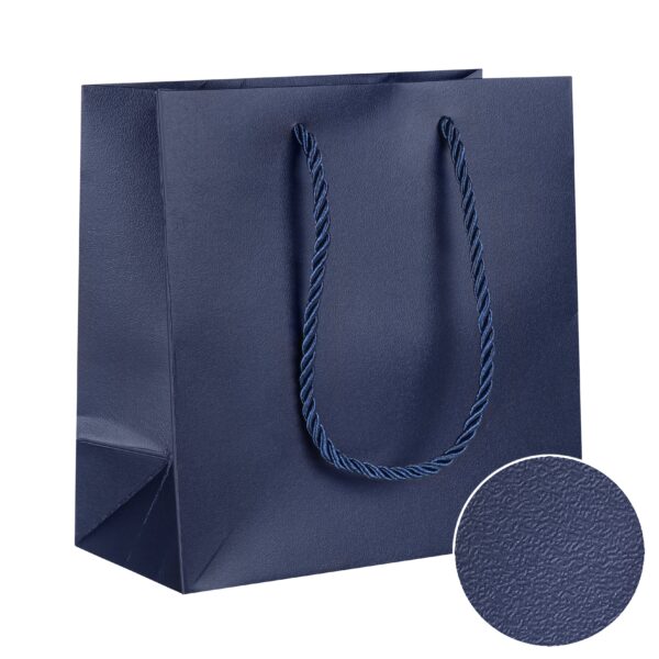 Custom heavy duty jewelry gift bag, jewel size, luxury packaging with logo branding for jewelry brands