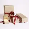 Custom jewelry gift bags with ribbon, personalized with logo, bulk wholesale packaging