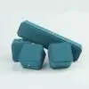 Custom jewelry gift boxes with branded logo and foam inserts, wholesale packaging