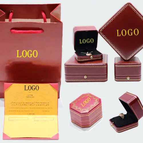 Custom branded rigid paper jewelry gift boxes with velvet interior and gold foil logo — factory-direct wholesale