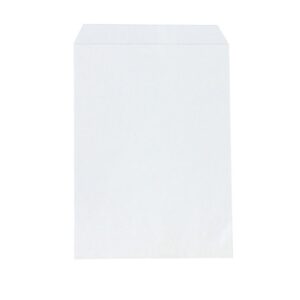 8.5 x 11 inch custom kraft merchandise bags for jewelry brands, available for white-label branding and logo printing