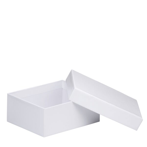 Premium soft leatherette T-style earring box with custom logo, multiple color options, and classic interior design