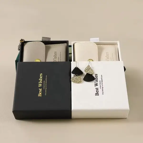 Custom Jewelry Pouches & Gift Box Set - Wholesale OEM Luxury custom jewelry pouches with personalized gift box set - factory-direct wholesale packaging