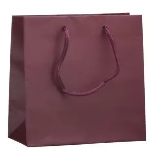 Matte Finish Euro Tote Bag – Jewel Size Custom Jewelry Packaging