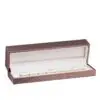 Premium Custom Leather Bracelet Gift Box – Private Label OEM Premium luxury leather bracelet gift box with custom embossed logo, padded foam interior, and elegant closure