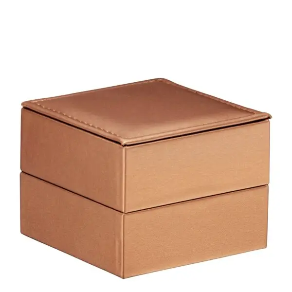 Luxury Leather Large Hoop Earring Box – Custom Rigid Jewelry Display Packaging Luxury leather large hoop earring display box with custom logo branding and foam insert, premium rigid jewelry packaging