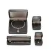 Premium PU Leather Jewelry Box — Custom Earring Display Packaging Premium PU leather earring box with custom logo, foam insert, and magnetic closure