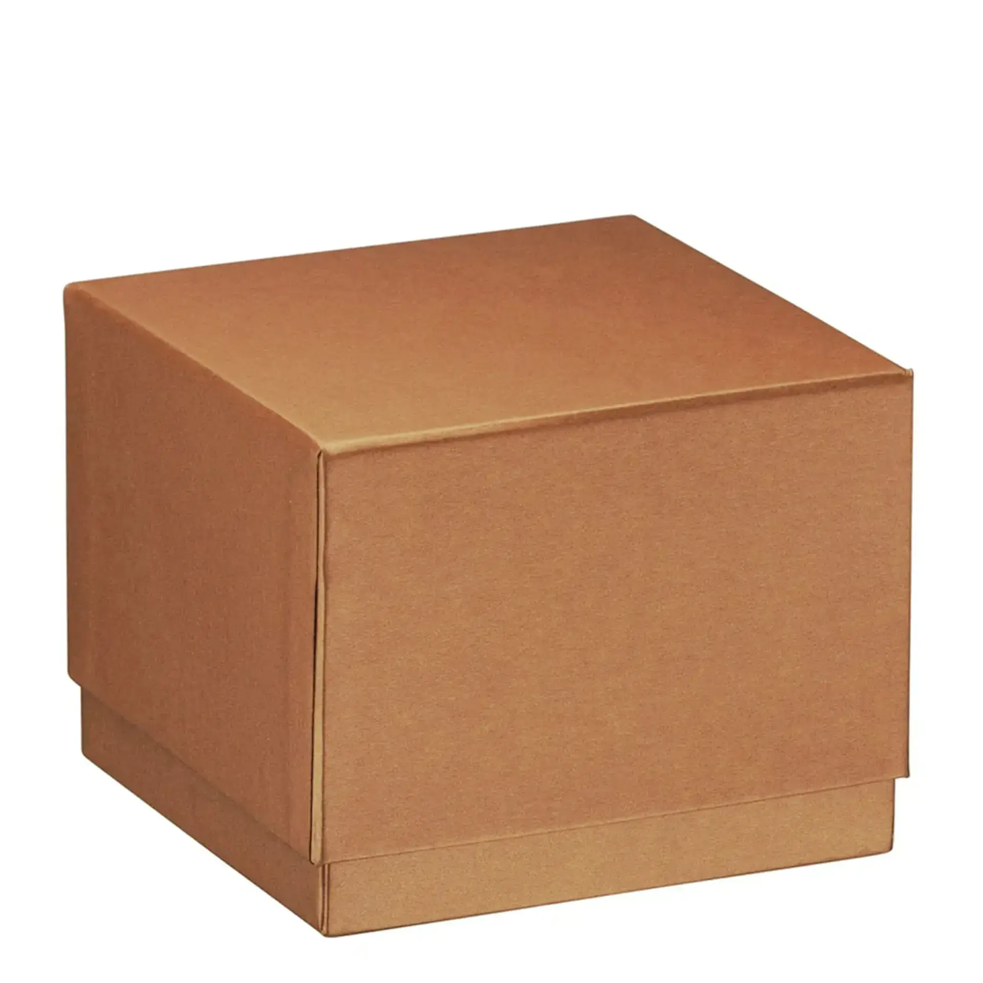 Luxury leather large hoop earring display box with custom logo branding and foam insert, premium rigid jewelry packaging