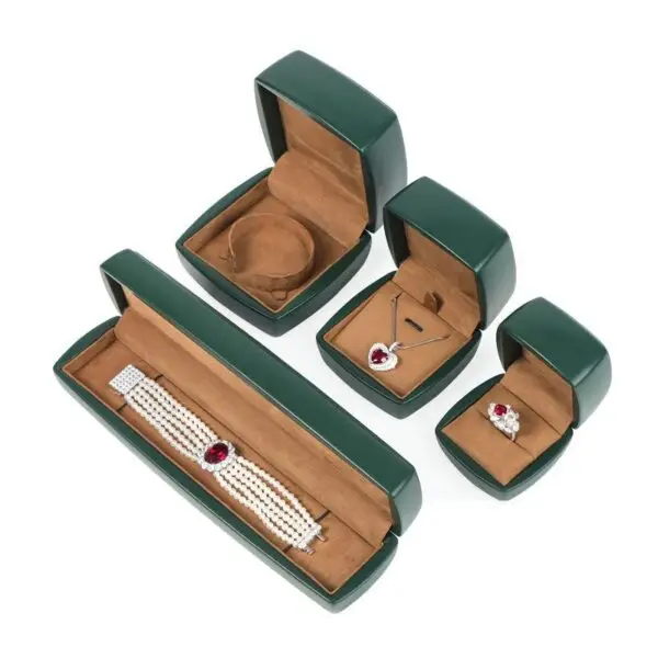 Custom Leather Earring Boxes — Wholesale & Private Label Packaging Luxury custom leather earring boxes with velvet inserts, magnetic closure, and hot foil stamping for jewelry brands