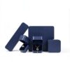 Custom Leather Jewelry Box for Earrings, Rings & Bracelets – Wholesale OEM Custom leather jewelry box with earring insert, ring display compartment, and branded closure