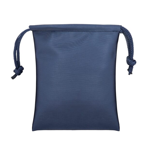 Large brushed leather jewelry pouch with soft lining and custom branding for jewelry brands