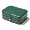 Textured Leather Travel Jewelry Case – Custom OEM Packaging Textured leather travel jewelry case with custom branding, foam inserts, and professional hardware closure