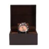 Custom Single-Slot Premium Leather Watch Box—OEM Private Label Premium leather single-slot watch box organizer with custom logo branding and adjustable insert compartment