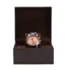 Custom Single-Slot Premium Leather Watch Box—OEM Private Label Premium leather single-slot watch box organizer with custom logo branding and adjustable insert compartment