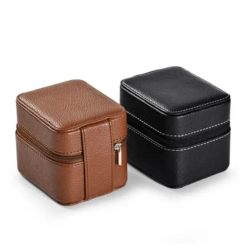 6 Slot Leather Watch Box Organizer Since 2007