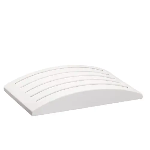 Premium leatherette dome bracelet display with custom indentations, featuring elegant soft-touch finish and professional jewelry presentation