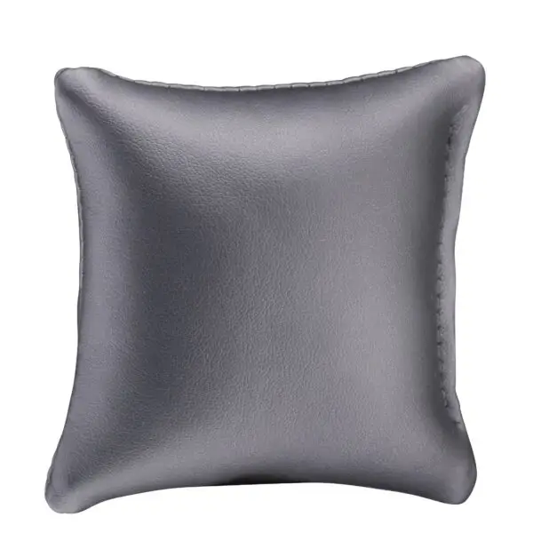 Custom Leatherette Bracelet Pillow Display with Stand – Private Label Custom leatherette bracelet pillow display with integrated adjustable stand, featuring embroidered logo and premium finish