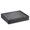 Leatherette stackable 6-slot bracelet display tray with custom logo branding option