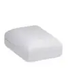 Custom leatherette earring boxes with T-style foam insert and custom logo branding options