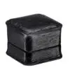 Textured Leatherette Earring Box – Custom Jewelry Packaging with Logo Custom textured leatherette earring box with branded logo and insert for jewelry packaging