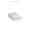 Custom leatherette earring boxes with T-style foam insert and custom logo branding options