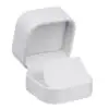 Soft Leatherette Earring Box | Custom Branding | Classic Collection OEM Premium soft leatherette earring box with logo branding and custom interior insert
