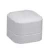 Soft Leatherette Earring Box | Custom Branding | Classic Collection OEM Premium soft leatherette earring box with logo branding and custom interior insert