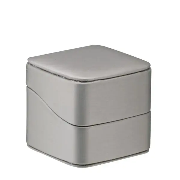 Linea Leatherette Earring Box – Custom Jewelry Packaging with Magnetic Closure Linea leatherette earring box with magnetic closure, custom logo branding, interior foam insert, and multiple color options