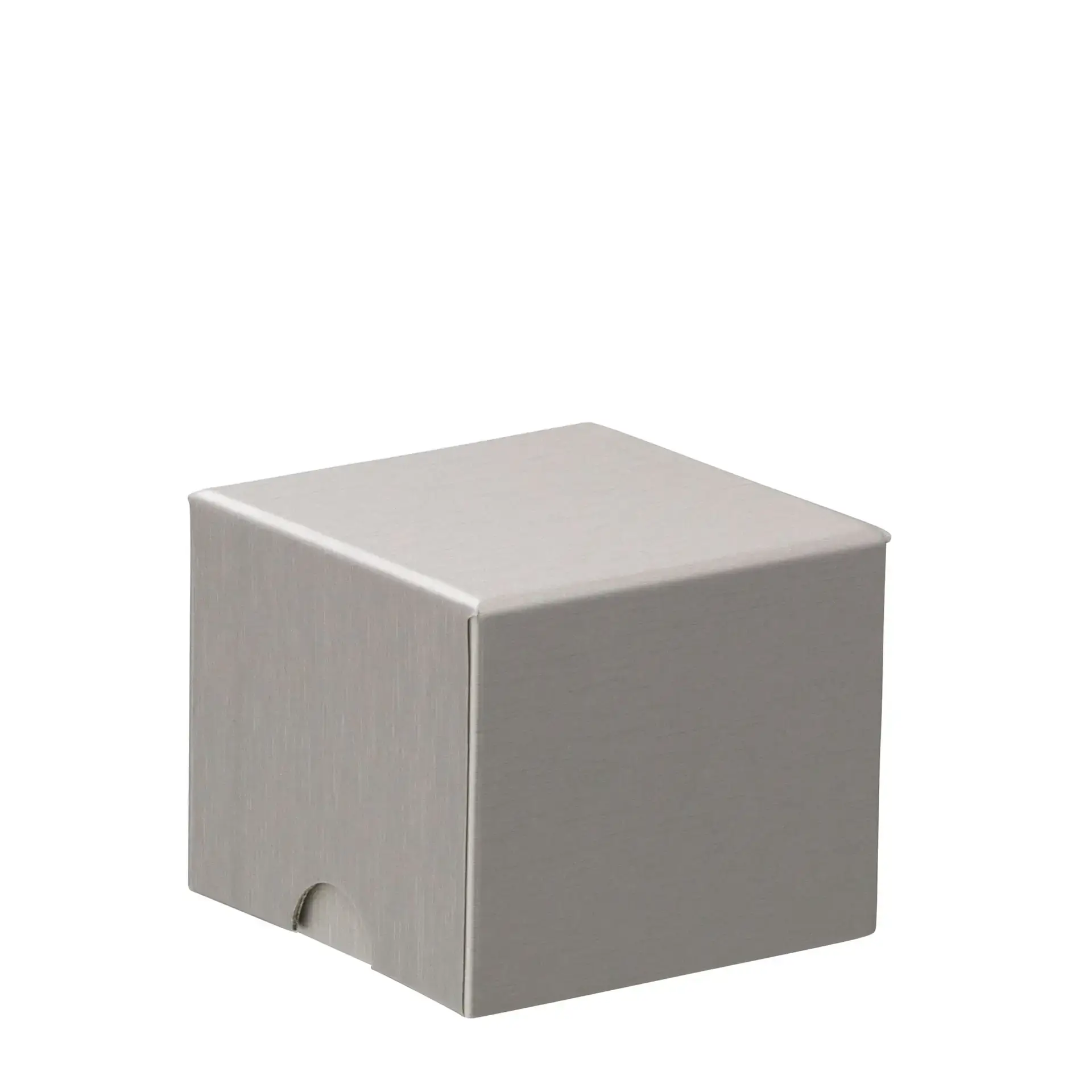 Linea leatherette earring box with magnetic closure, custom logo branding, interior foam insert, and multiple color options