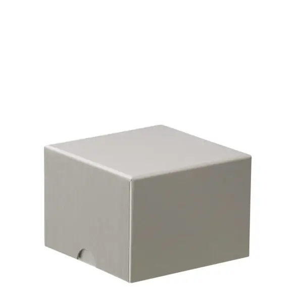 Leatherette T-style earring display box in Lustre finish with custom logo branding for wholesale jewelry packaging