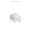 Custom leatherette rounded earring box with luxury finishes for jewelry brand packaging