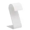 Custom Leatherette Arc Earring Display Stand – Wholesale Jewelry Packaging Custom leatherette arc foldover earring display stand with branded options for jewelry retail packaging