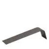 Leatherette 6-slot earring ramp display with angled presentation for large stud earrings