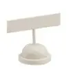 Custom leatherette T-shaped earring tree display for jewelry retail packaging and unboxing