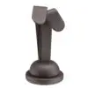 Leatherette foldover earring display organizer with custom branding and multiple jewelry slots