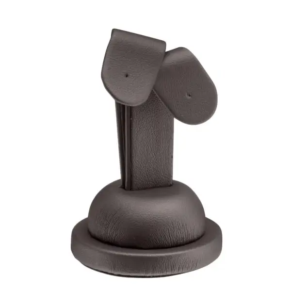 Custom Leatherette Foldover Earring Display Tree – B2B Jewelry Packaging Leatherette foldover earring display tree with custom branding—compact jewelry retail packaging solution